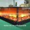 2 sided glass electric fireplace