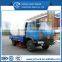 vacuum road sweeper truck with sweeping brushes