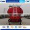 3 Axle Aluminum Alloy Vertical Powder Tank Semi Trailer/powder tank trailer/bulk cement tank trailer