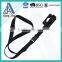Cheap customized heat transfer Black water bottle holder lanyard