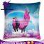 Colorful Alpaca Design Square 45cm 18" Digital Printed Cushion Cases Throw Pillow Covers