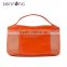 promotional satin cosmetic bag leather studded cosmetic bag