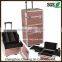 aluminum trolley make up case made in china