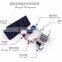 Portable solar panel power bank kit 100W