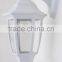 P341 outdoor post light/plastic material cheap lantern garden light ,yuyao factory