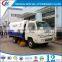 1CBM small vacuum street sweeper for sale in low price truck with brushes