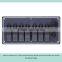 Aluminum Waterproof 7 Gang LED Marine Boat Rocker Switch Panel With Power Socket