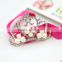 New European Kids Infant Newborn Baby Girl Hair band with Pearl Crown, Bridal Veil Tiara Pearl glitter Rhinestone Crown