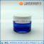 1/4 oz Cobalt Blue Cosmetic Plastic Jar With Lid