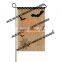 New design 2016 burlap halloween garden flag