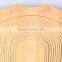 2015 New arrival bamboo folding wooden color fruit basket