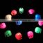 Skull Pumpkin battery remote wire led string lights halloween party decoration