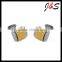 Wholesale Custom High Quality 316L Stainless Steel Cufflink