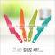 China Wholesale Plastic Colorful 100 Cake Knife