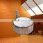 Cheap price hand painted house ware acrylic basins