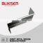 Sheet metal solar panel pole mount system bracket