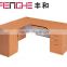 Hot sale office furniture wood panel style computer desk