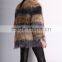 FU20 High quality fox fur coat