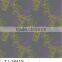 TJ-3841 Transparent emboossed tablecloth with golden & silver