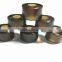 AAA Smoky Color Quartz Smooth Handmade Big Hole Tyre Beads