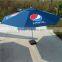 3m steel pole material umbrella beach parts