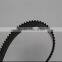 hot sale black open ended polyurethane timing belt industrial belts