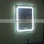 Illuminated Feature Bathroom Mirror Touch Sensor Switch Wall Mounted Bathroom Led Mirror With Defogger