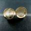 16mm setting 14K light gold round 3mm deep bezel tray charm floating DIY photo cufflinks,wedding cuff links blanks 1500040