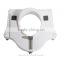 HomCom Medical Raised Toilet Seat Riser with Lock and Removable Arms