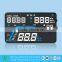 Best sale of 5.5 Inch hud display Vehicle Head Up Display OBD car speed limiter hud (XY-HUD207)