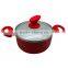 white ceramic coating casserole/sauce pot/pot