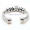 large cuff open bangles men for promotion