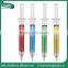 Customized Logo Plastic Promotion Injector Syringe Pen