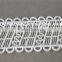customized cotton lace trim wholesale water soluble lace in white 6cm