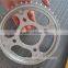 China factory 1045 steel material of chain sprocket