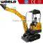 compact design W218 1.8ton china made mini excavator for sale