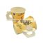 paper material coffee and tea use hot drink with handle 7oz paper cups