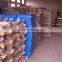 Powder coating steel panel carts with 3 uprights with 5" Coslon swivel castors