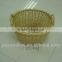 Eco-friendly decorative willow swing fruit basket from manufacturer