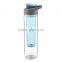 Eco-Friendly BPA Free Tritan 24oz Fruit Infuser Drinking Water Bottle