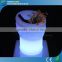 Waterproof Battery Operated RGB Bar Bucket LED Glowing Plastic Ice Bucket