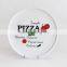10.75"pizza plate porcelain with decal