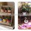 Wholesale Wooden flower shelf