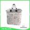 Cheap collapsible fabric canvas laundry hamper with handle