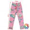 Best Price Baby Girls Pink Velvet Warm Pants Floral Leggings In Stock