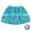 hot sale birthday outfit blue/silver/gold glitter sequin short skirts