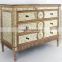 3 drawers living room furniture solid wood cabinet