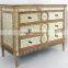 3 drawers living room furniture solid wood cabinet