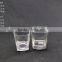 food grade small clear drinking glassware with customized