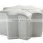 JR-01 Modern contemporary white color genuine leather crystal tufted leisure neoclassic stools ottoman chair